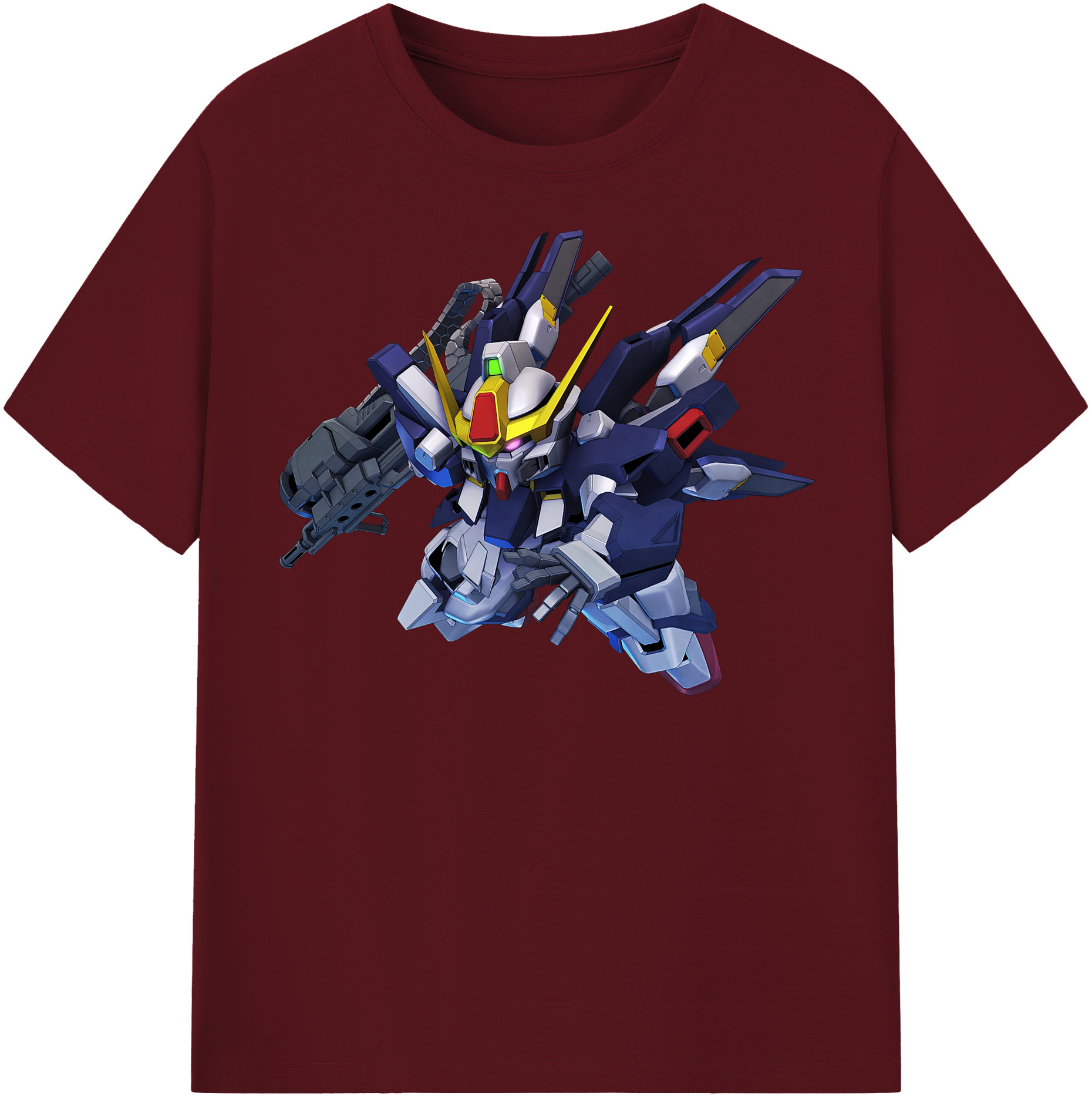 （画像用） 機動戦士ガンダム Mobile Suit Gundam 綿100％半袖Tシャツ（フロントプリント）